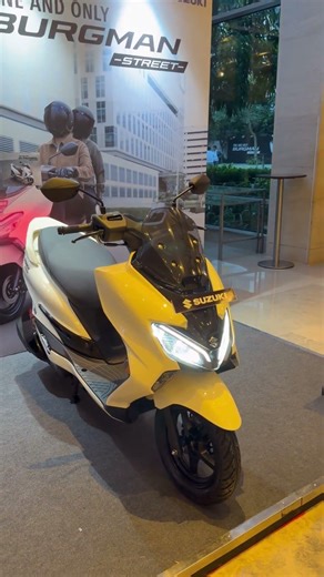 Suzuki Burgman 2026 Top Model with Key Less Feature All Led Light LCD display CVT Gear Box