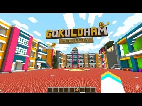 I Built Gokuldham Society in Minecraft | Full Tour#gamer lucky 