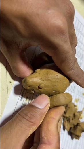 SATISFYING CLAY MODELING | SIMPLE HANDMADE CLAY SCULPTURE#viral