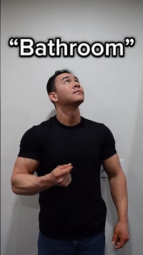 Learn ASL “Bathroom” #americansignlanguage #asl #deaf #hardofhearing #education #english #bathroom