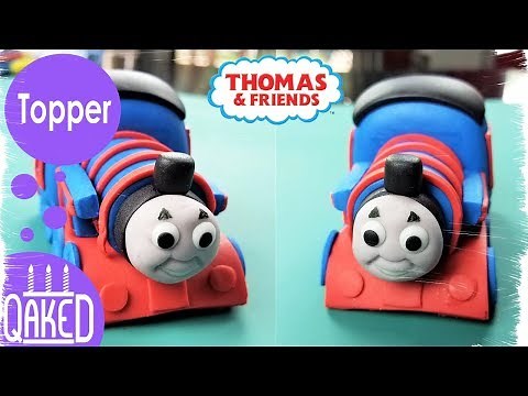 How to make a Thomas the Train Fondant Cake Topper | Cake Topper Tutorial | DIY & How to