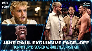 106K views · 797 reactions | Tommy Fury  KSI? 壘 Jake Paul is eyeing up another big fight by then end of the year. Watch the full and exclusive face-off interview with Jake Paul now ▶️ #PaulFury | Sunday | BT Sport Box Office | TNT Sports Football | Facebook