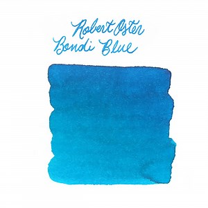 Robert Oster Bondi Blue - Ink Sample - The Goulet Pen Company