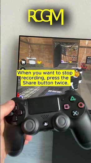 How to screen record on PS4 #ps4 #playstation