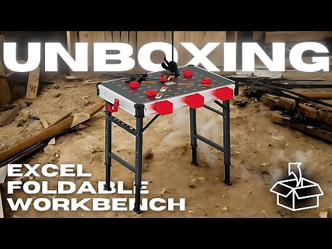 Let's Unbox The Brand New Excel Foldable Workbench! | Unboxing & Assembly