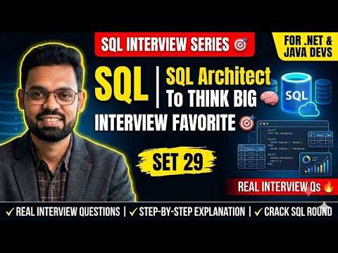 🚀 Part 29 | SQL Architect Roadmap | Database Design for Enterprise Systems