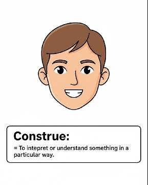 'Construe' Meaning with sentence examples #shorts #englishvocabmastery #englishvocabulary