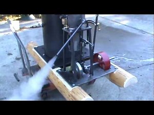 Donkey Steam Engine and Boiler 20" Diameter with Pump, Whistle SOLD on EBAY