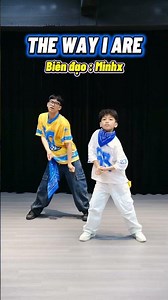 The Way I Are w/ Việt & Ken 💃 | TiktokDance | FollowMe #minhx #teaching #dance #lecirque