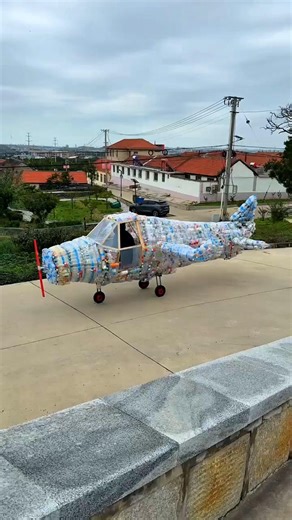 Dad Built a HELICOPTER From a Plastic Bottle… And This Happened 😂🚁 #shorts