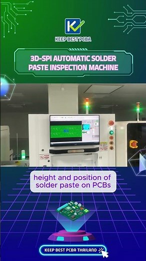3D-SPI (3D Solder Paste Inspection Machine)