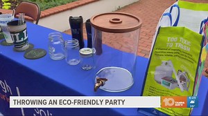 Want to reduce waste? Here's how to throw an 'eco-friendly party
