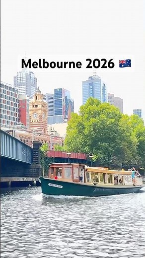 Melbourne Skyline from the Water #travel #explore
