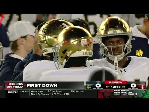 Notre Dame vs Stanford Full Game Replay | November 29, 2025 | NCAA Football