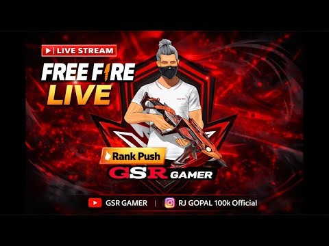 GSR GAMER live stream in IPhone 6s free fire