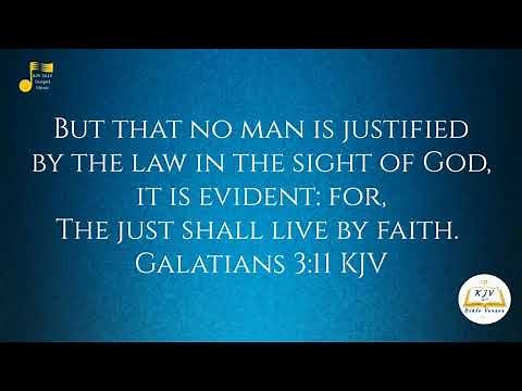 The Just Shall Live By Faith (Lyric Video)