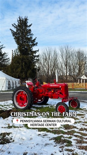 Over the weekend, the Pennsylvania German Cultural Heritage Center Hosted their annual Pennsylvania Dutch Christmas, featuring visits from the Belsnickel, traditional music, kid’s activities, folklife demonstrations, and seasonal activities. It’s free to the public and fun for the whole family. 📍22 Luckenbill Rd. Kutztown, PA | Berks County Views