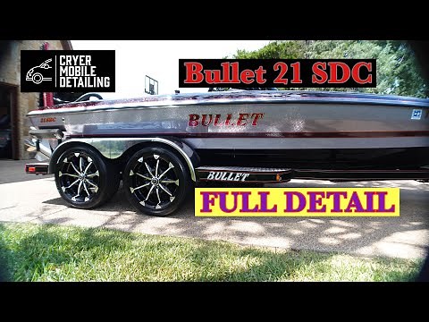 Bullet 21 SDC Bass Boat FULL DETAIL #bulletboats