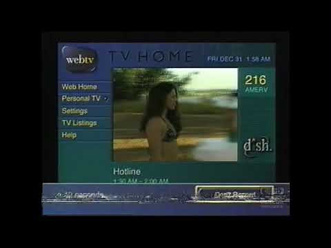 webTV Menu | 1998 | Dish Network