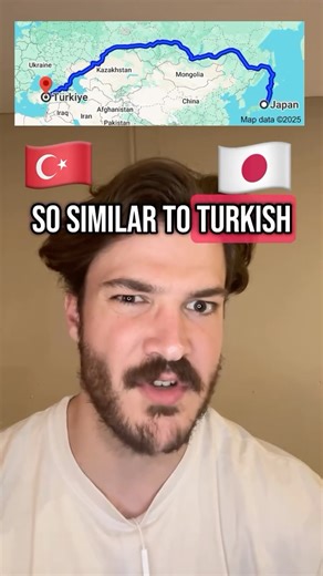 Nardi on Instagram: "Eerie similarities with Japanese and Turkish #linguistics #history #language"