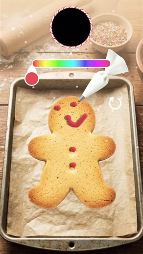 Decorating a Gingerbread man!! #fun