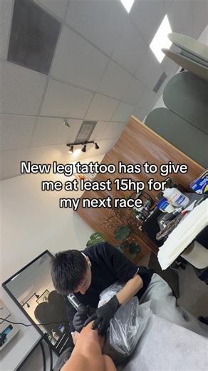 New Leg Tattoo Boosts Performance for Racing