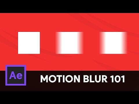 How to use Motion Blur for Beginners - After Effects Tutorial