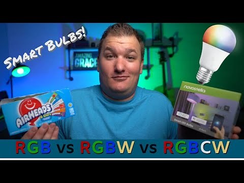 RGB vs RGBW vs RGBCW Explained // Smart Bulbs