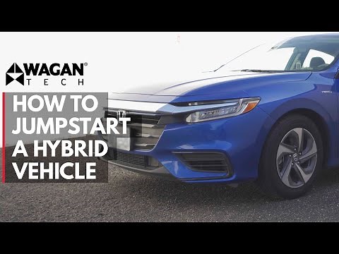 How To Jumpstart A Hybrid Car Using A Jump Start - Honda Insight 2019