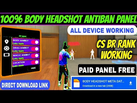 Panel For Mobile FF || Free fire hack New 🔥 FF Panel || free Fire panel Ob51 😈 FF Max Meta Data File