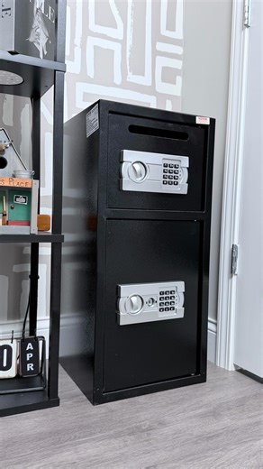 Eni Blushi on Instagram: "Low-key obsessed with this 🔐✨ The SucceBuy 33″ Double Door Safe Deposit Box is the ultimate hidden-storage upgrade with a sleek steel design, secret piggy-bank space, and electronic lock to keep cash and valuables safe at home or in the office and once everything’s secured, it’s playtime 🎮🔥 The VATOS Infrared Laser Tag Projector Duck Hunts Game turns any room into an action zone with safe infrared shooting, 2-player fun, and nonstop entertainment for kids. Security f