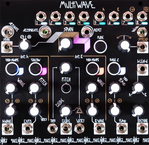 8-Channel Dual Wavetable Oscillator