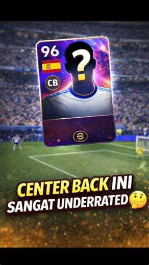 CENTER BACK UNDERRATED #realmadrid #centerback #cb #efootball #shorts #fcmobile #pes #efootball2026