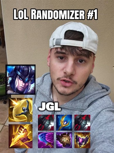Terrible voici ma tête pendant toute la game : 🤪 #josefontena #lol #leagueoflegends #randomizer #build