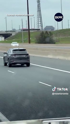 Car Drives Wrong Way on Vaughan Highway