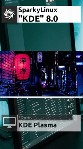 SparkyLinux "KDE" 8.0 Quick Overview