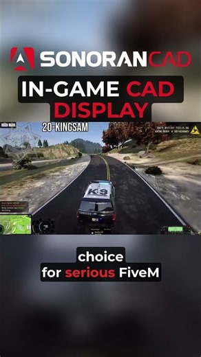 FiveM CAD Screens Inside Vehicles