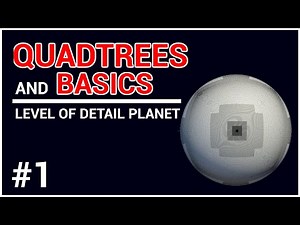Level Of Detail Planets in Unity #1 | Quadtrees and basics | Programming Projects 1.0