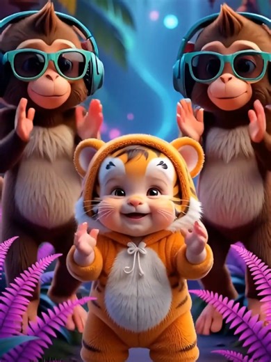 Monkey dance #kidsfun #songsforkids #kidscartoon | kids cartoon