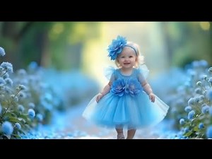 Adorable Babies in Beautiful Dresses | Cute Moments in Nature