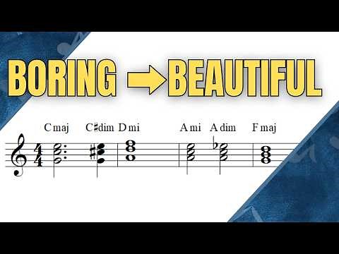 How to Use Diminished Triads to Make Chords More Interesting