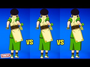 *New* Fortnite Toph Beifong Skin Party Hips 1 Hour Version Thicc 🍑😘Avatar The last Airbender Collab😍