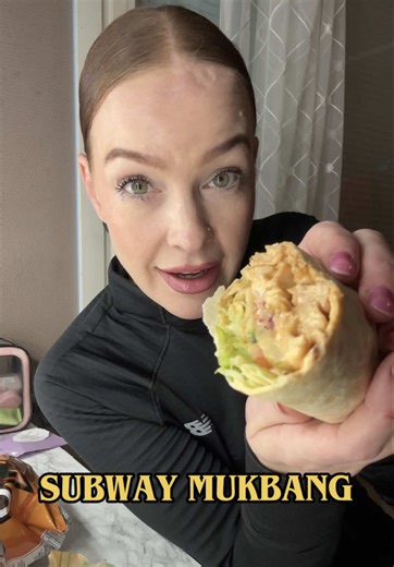 Delicious Subway Mukbang Experience