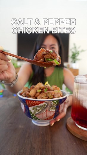SALT AND PEPPER CHICKEN BITES #chicken #easyrecipe | salt and pepper chicken
