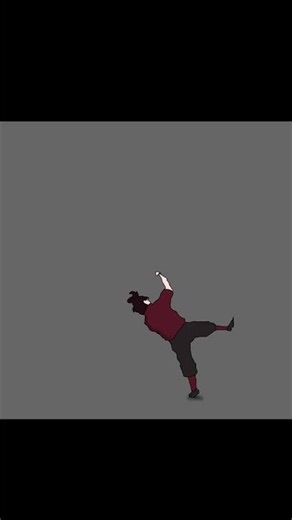 360 kick 2D ANIMATION #anime #2danimation #kick