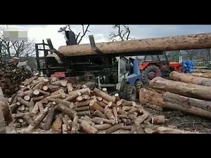 BRT Skid Steer Firewood Processor