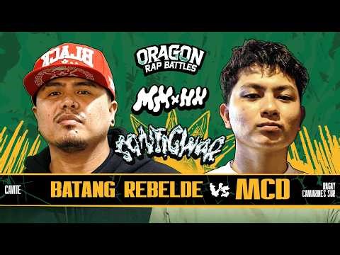 Batang Rebelde vs MCD | Santigwar | Oragon Rap Battles