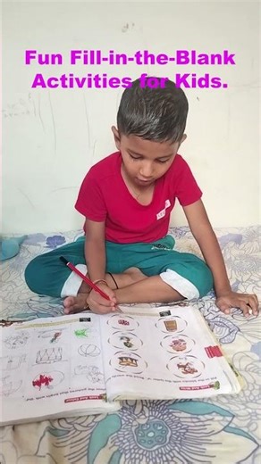 Fill in the Blanks for Kids ✏️🧠 | Fun Learning Activity | Guess the Missing Word!