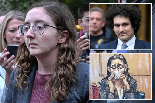 Caroline Ellison, turncoat ex-lover of crypto crook Sam Bankman-Fried, set for early release from federal prison