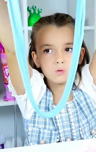 Fixing Slime With Shaving Foam Kids Play